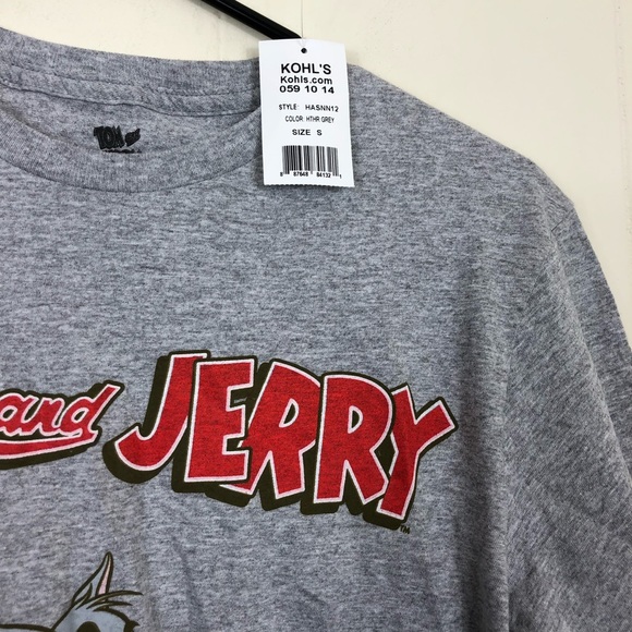 NWT Tom and Jerry Hanna Barbera 1940 Men's Vintage T-Shirt Sz S - Picture 4 of 9